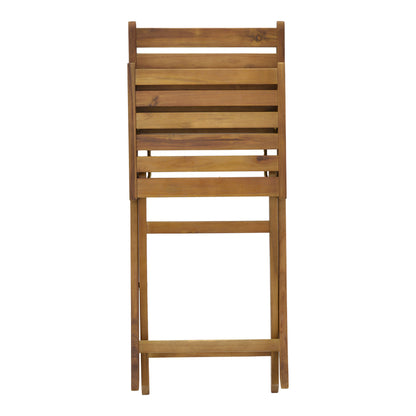 Fatel folding chair acacia wood natural 40x53x82cm