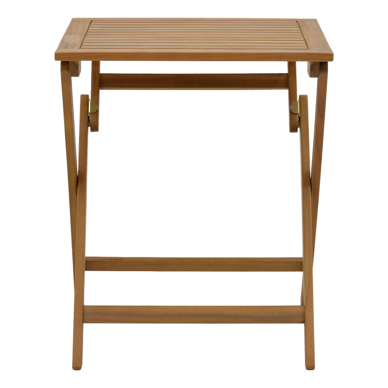 Foldable table Perdu pakoworld natural acacia wood 60x60x72cm