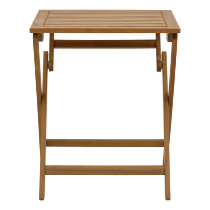 Foldable table Perdu pakoworld natural acacia wood 60x60x72cm