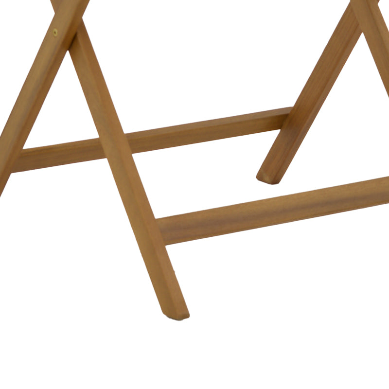Foldable table Perdu pakoworld natural acacia wood 60x60x72cm