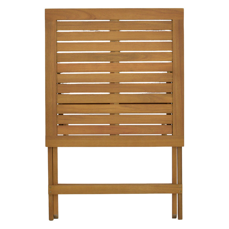 Dining room Bistrual-Perdu pakoworld set of 3 folding natural solid acacia wood 60x60x72cm