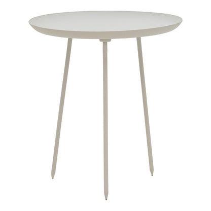 Side table Flaz Inart white D46x50cm