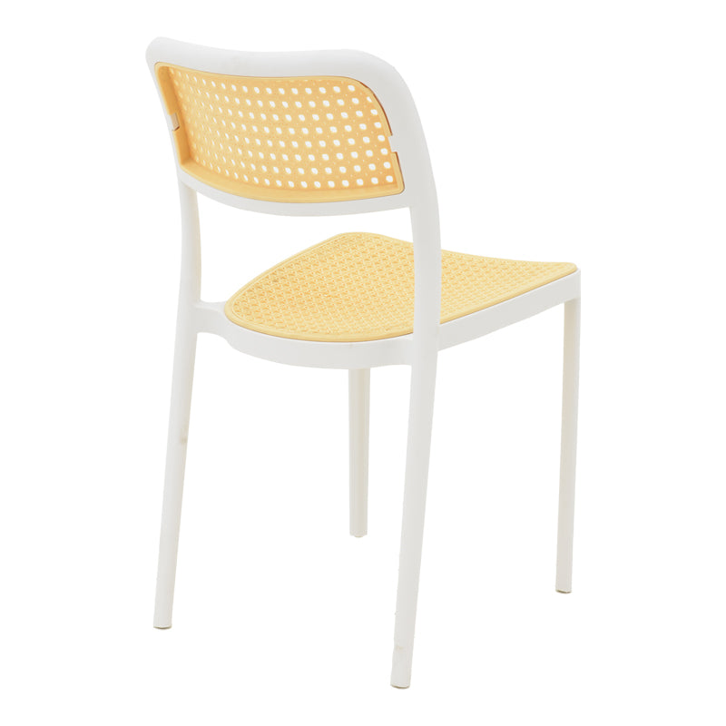 Chair Westley pakoworld pp natural-white 55x47x81cm