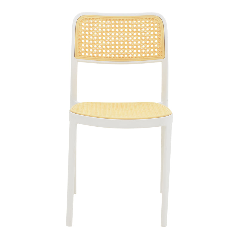 Chair Westley pakoworld pp natural-white 55x47x81cm