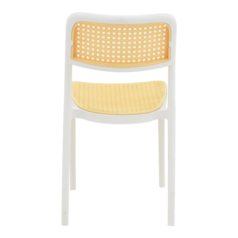 Chair Westley pakoworld pp natural-white 55x47x81cm