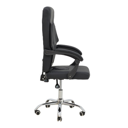 Manager office chair Glorin  pakoworld black pu 60x68x128cm