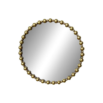 Mirror Poppens Inart gold metallic 83.5x4.5x83.5cm