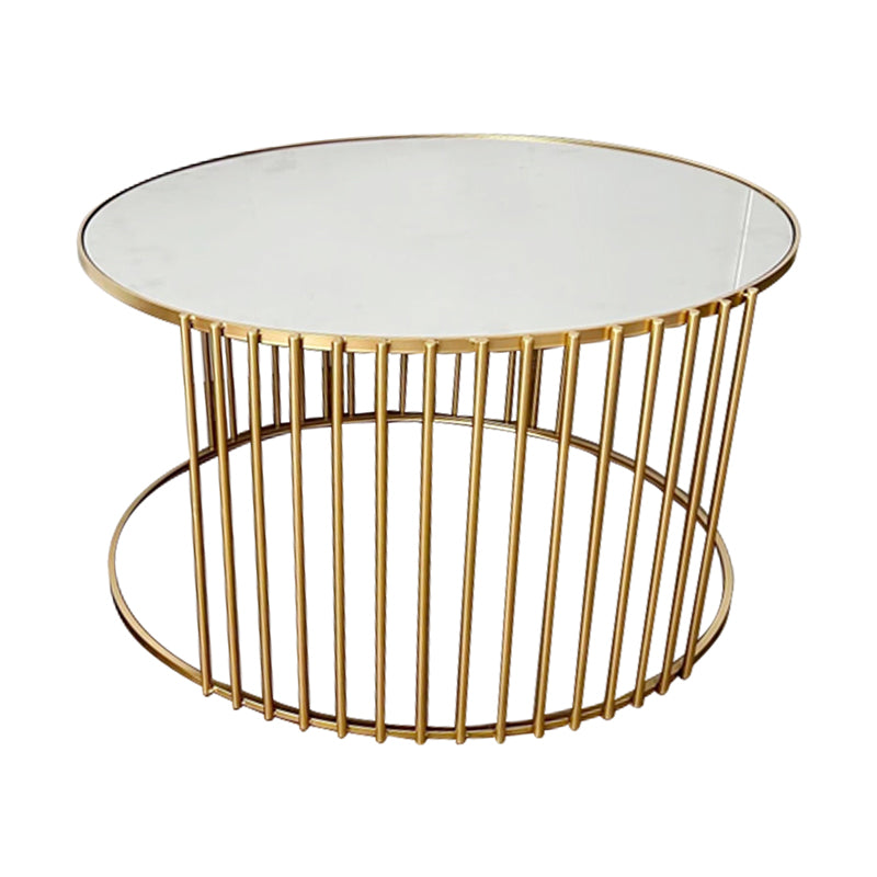 Coffee tables Boron Inart gold set 2pcs metal