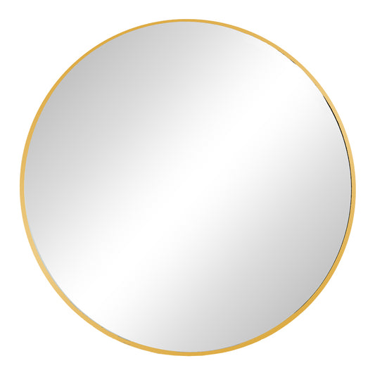 Mirror Emmett gold aluminum D80x2.5cm