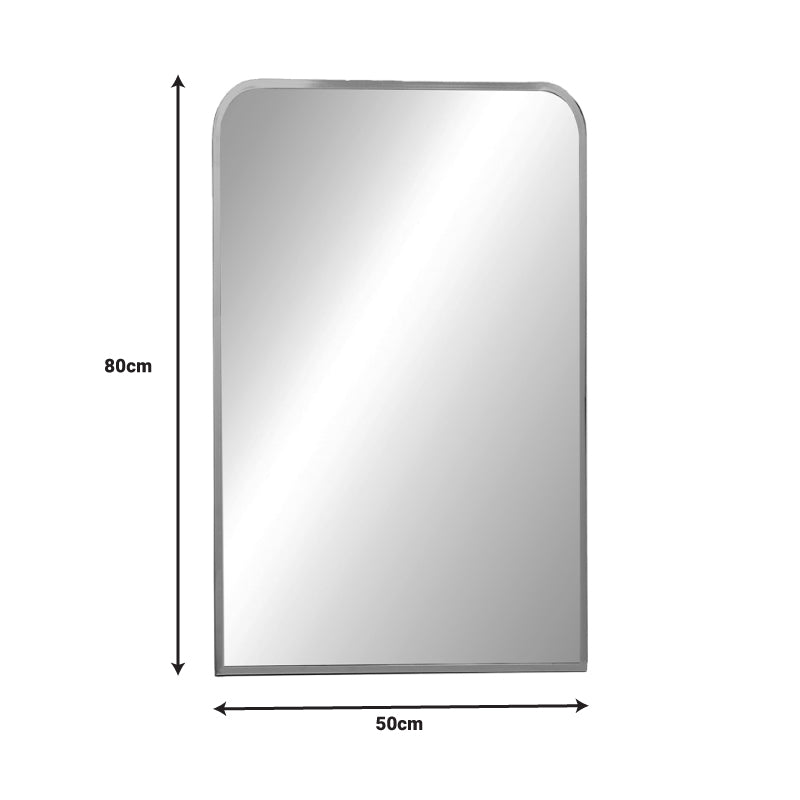 Mirror Classy Inart gold aluminum 50x2.5x80cm