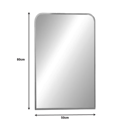 Mirror Classy Inart gold aluminum 50x2.5x80cm