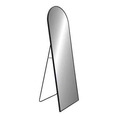 Mirror Lorens I Inart black aluminum 60x40x160cm