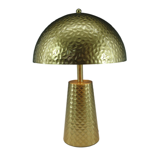 Table lamp Ambient Inart E27 gold metal D30x44cm