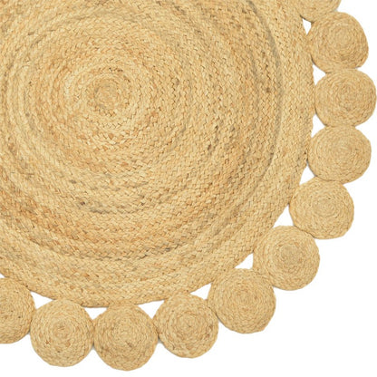 Carpet Voni Inart natural jute 100x100x1cm