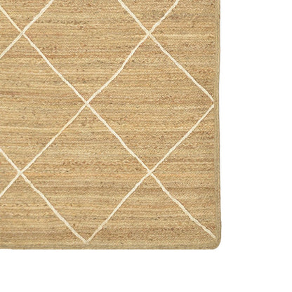 Carpet Strike Inart beige-ecru jute 120x180x1cm