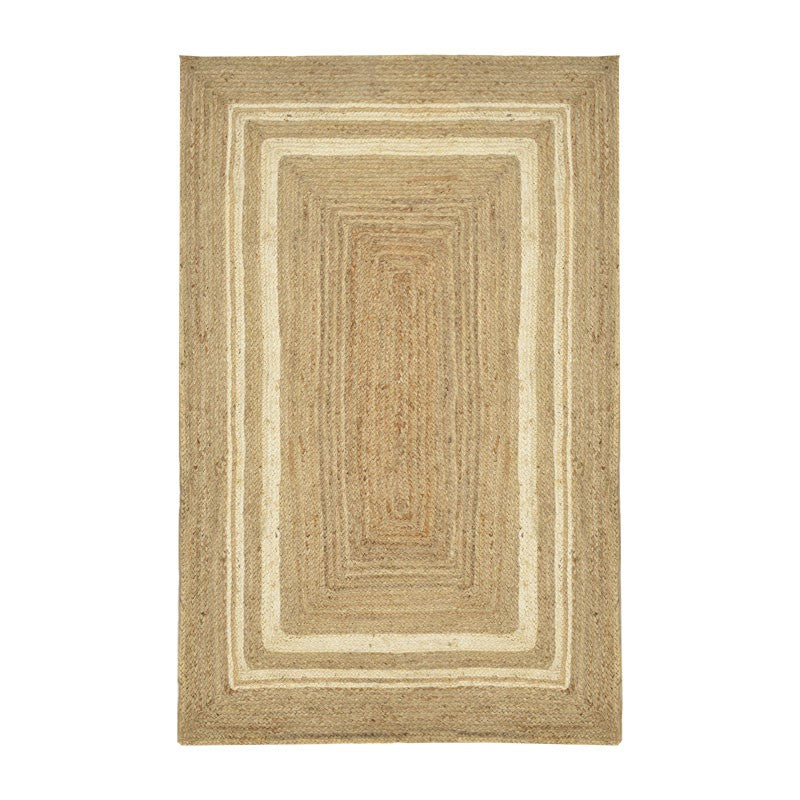 Carpet Mazir Inart beige-ecru jute 120x180x1cm