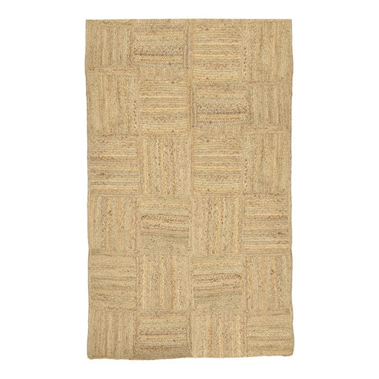 Carpet Worrens Inart beige jute 120x180x1cm