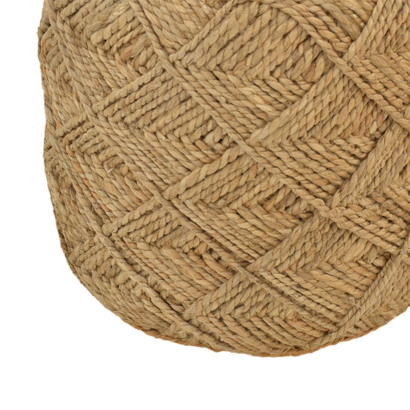 Stool Vladir Inart natural 100% jute 40x40x40cm