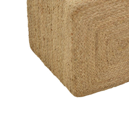 Stool Tresa Inart natural 100% jute 40x40x40cm