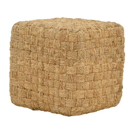 Stool Aropion Inart beige 100% jute 40x40x40cm