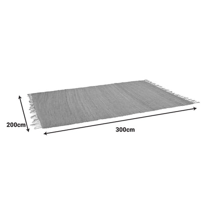 Teppe jute rug in natural shade 300x200x1cm