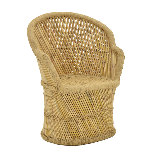 Armchair Treza Inart natural bamboo 66x48x89cm