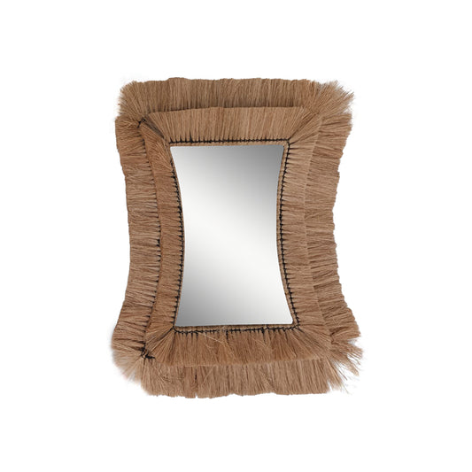 Mirror Amlont Inart natural grass 70x2x20cm