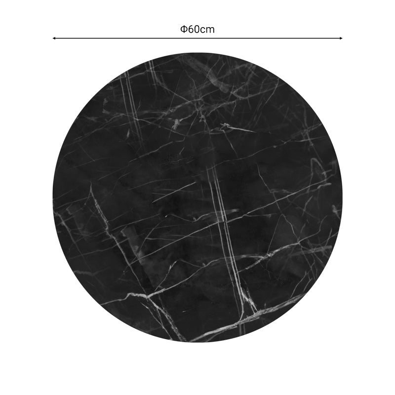 Table surface Saran pakoworld black marble D60cm