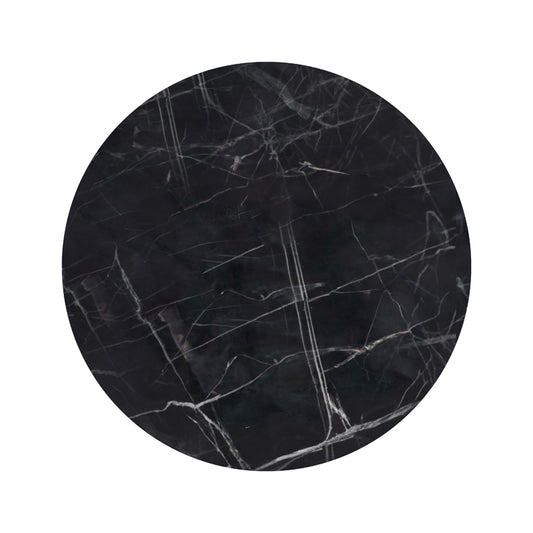 Table surface Saran pakoworld black marble D60cm