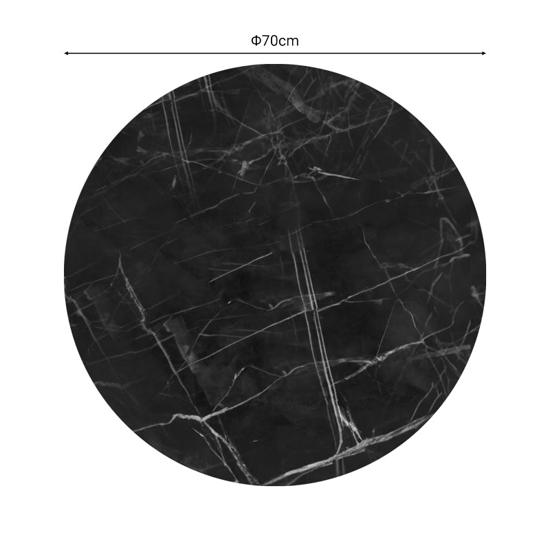 Table surface Saran pakoworld black marble D70cm