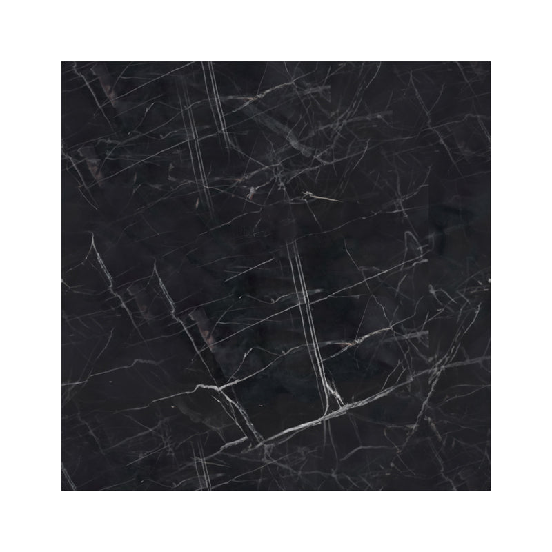 Table surface Saran pakoworld black marble 70x70cm