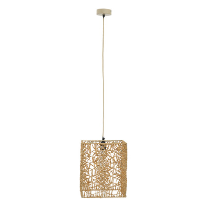 Ceiling lamp Dorotan Inart E27 natural 30x27x110cm