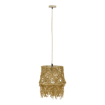 Ceiling lamp Rapom Inart E27 natural D25x95cm
