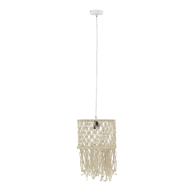 Ceiling lamp Zelian Inart E27 natural Φ25x100cm