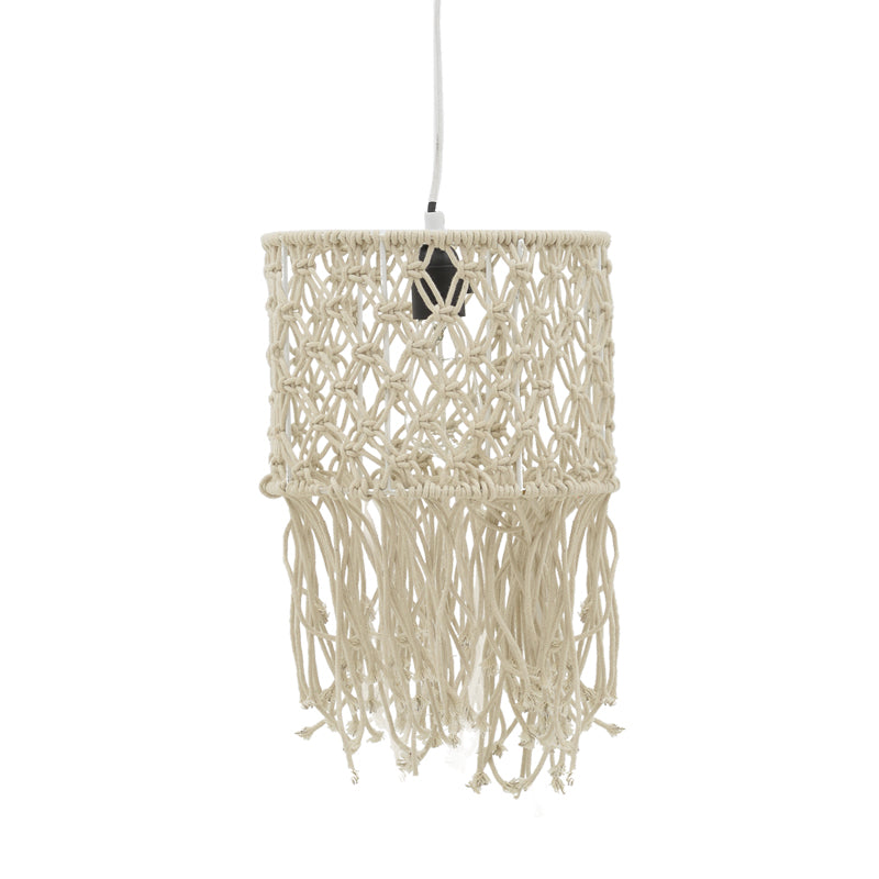 Ceiling lamp Zelian Inart E27 natural Φ25x100cm