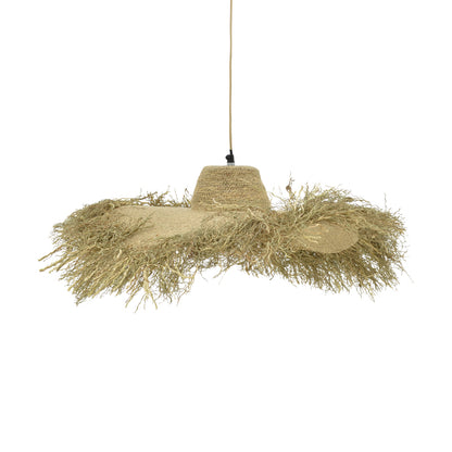 Ceiling light Naloa Inart E27 natural D72x96cm