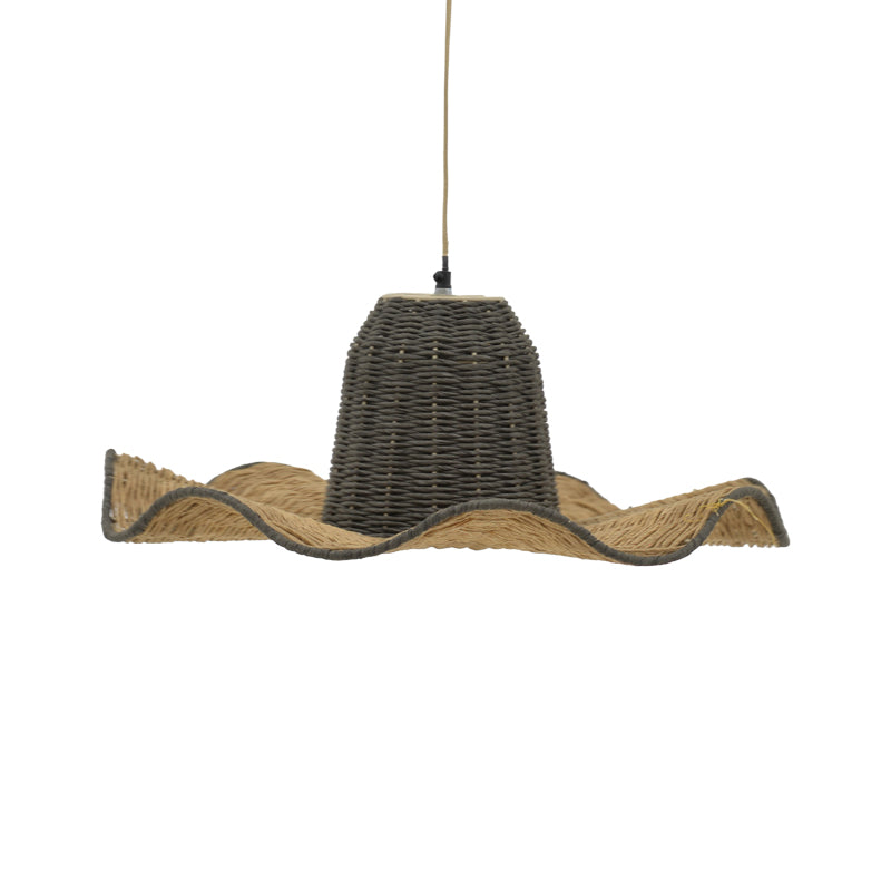 Ceiling lamp Darla Inart E27 natural D57x110cm