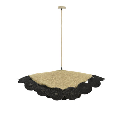 Ceiling lamp Kono Inart natural-black D70x100cm