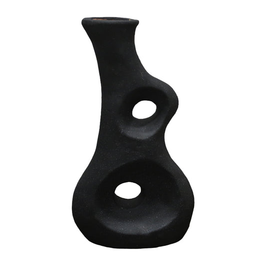 Table decoration Falic Inart black terracotta 20x10x38cm