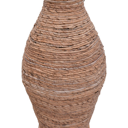 Decorative vase Lerpon Inart banana mat in antique natural shade D40x100cm