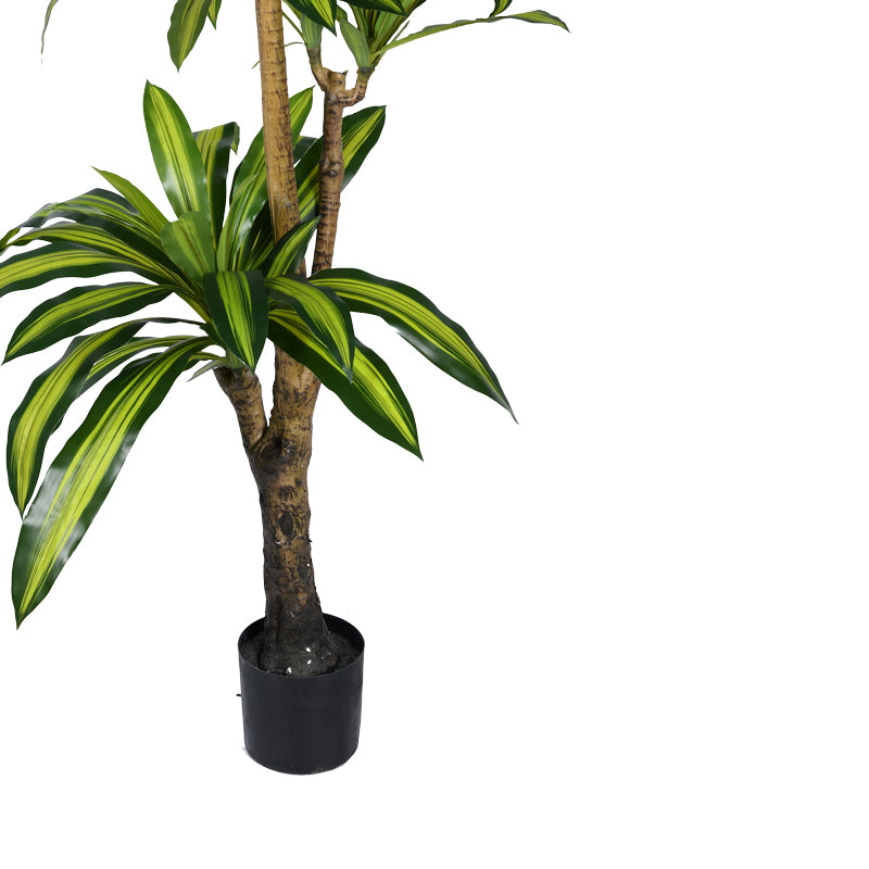 Decorative plant Dracaena I in a pot Inart green pp H170cm