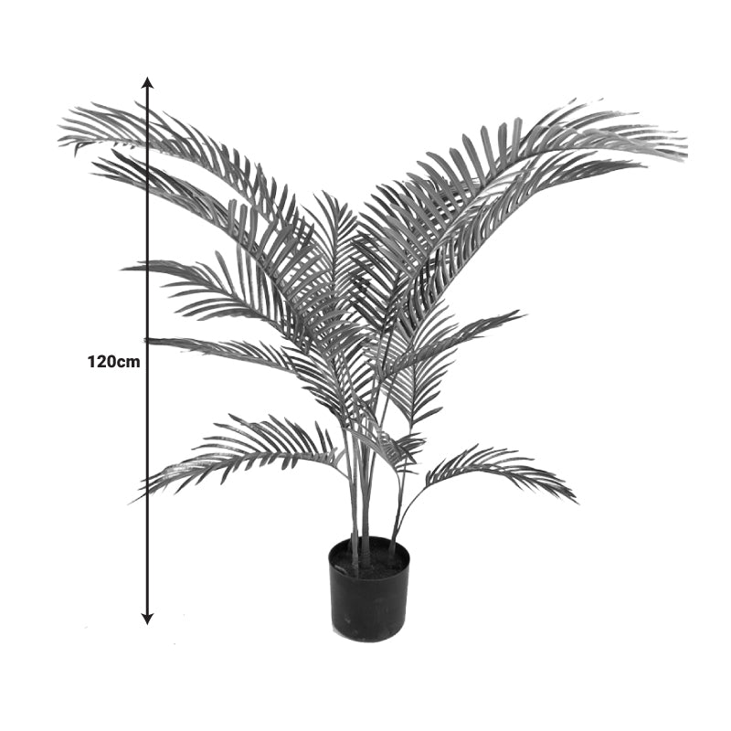 Decorative plant Areca I in a pot Inart green pp H120cm