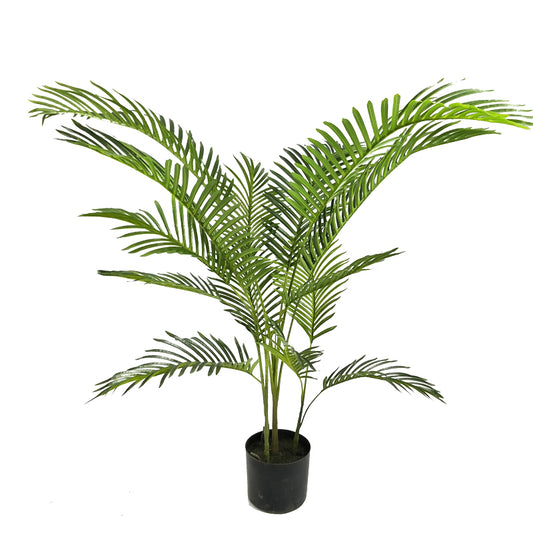 Decorative plant Areca I in a pot Inart green pp H120cm