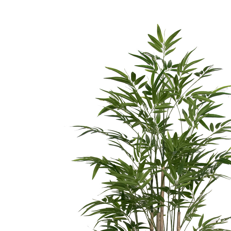 Decorative plant Bamboo I in a pot Inart green pp H150cm