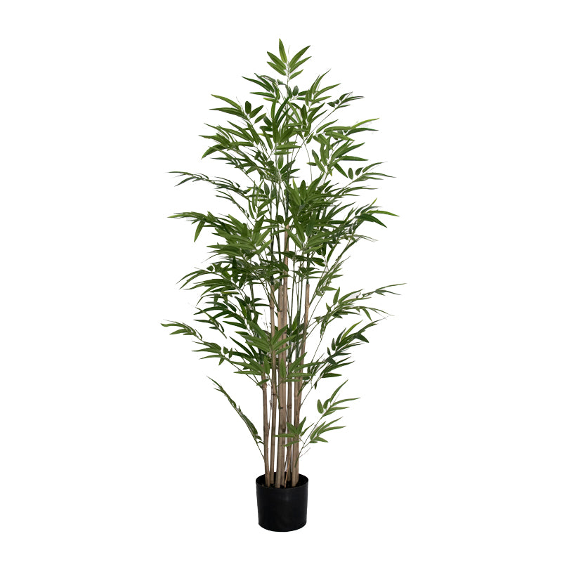 Decorative plant Bamboo I in a pot Inart green pp H150cm