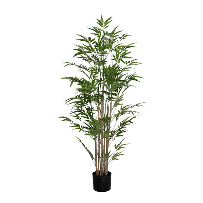 Decorative plant Bamboo I in a pot Inart green pp H150cm