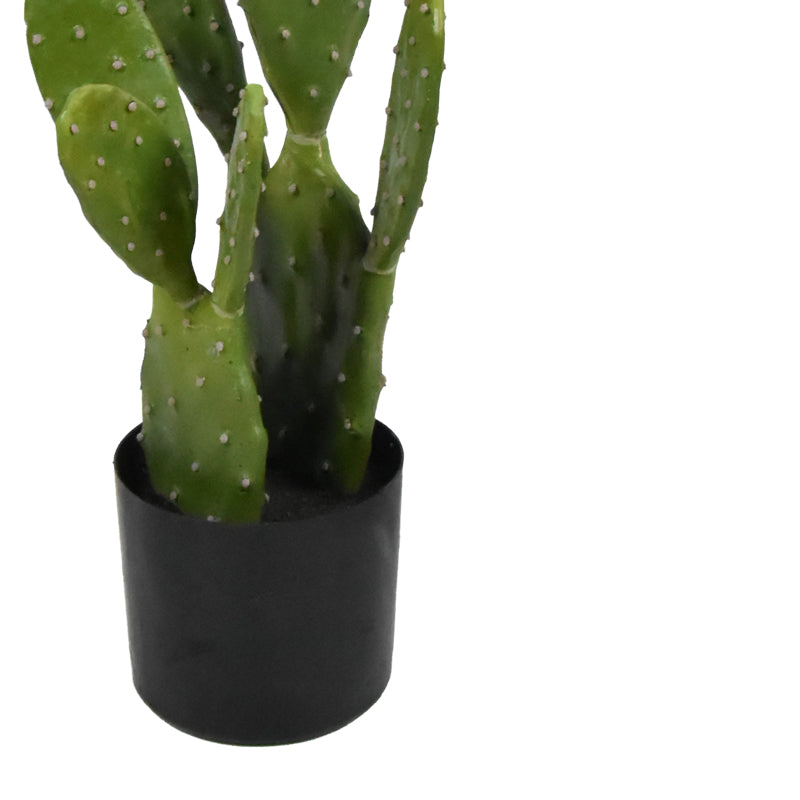 Cactus decorative plant in a pot Inart green pp H64cm