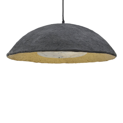 Ceiling light Markiz Inart black-gold press papier-iron D57x118cm