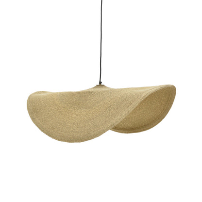 Ceiling light Fonlo Inart natural seagrass-iron D90x129cm