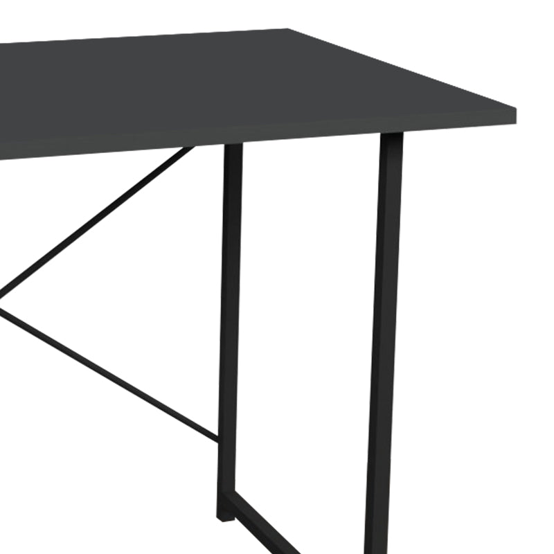 Study desk Ustando pakoworld anthracite melamine 90x60x72cm